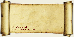 Angelina Biković vizit kartica